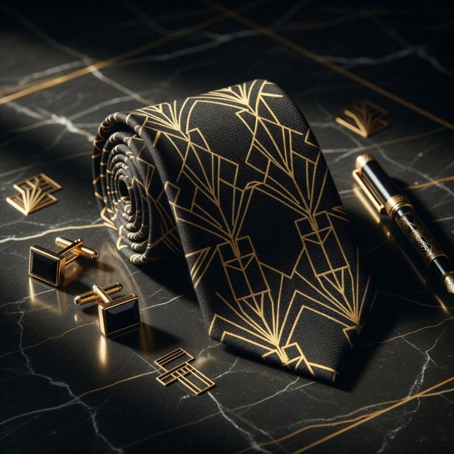 Gatsby Guld Art Deco  Slips (Skapare uppladdad)