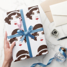 Gatsby Guld Flapper Birthday Möhippa Party Presentpapper