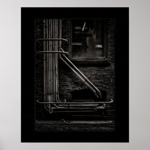 Gatstensrör Nr 2 med kant Poster
