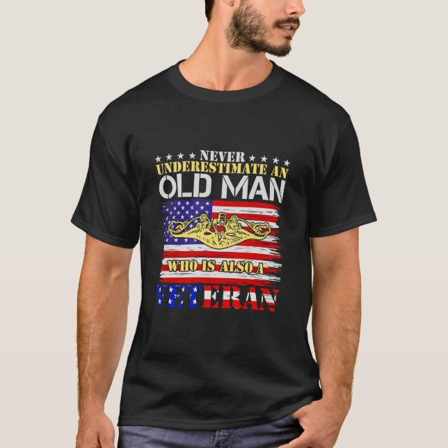 Gått för morfar | Vem Kärlek armé T-Shirt | FAR (Framsida)