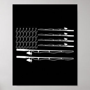 Gått från Kid Fars dag 4:e juli: fiskerinäring Ame Poster