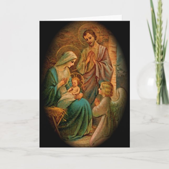 Gått julkort från Kärlek (tomt, Anpassade) Helgkort (Framsida)