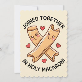 Gått med tillsammans i Heligan Macaroni Funny Bröl Julkort