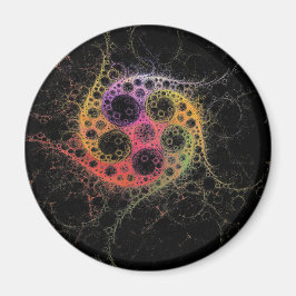 Gått med vid Center Round Magnet