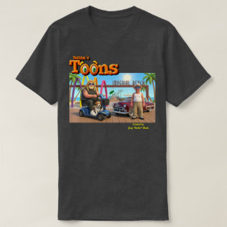 Gått på fiske t shirt