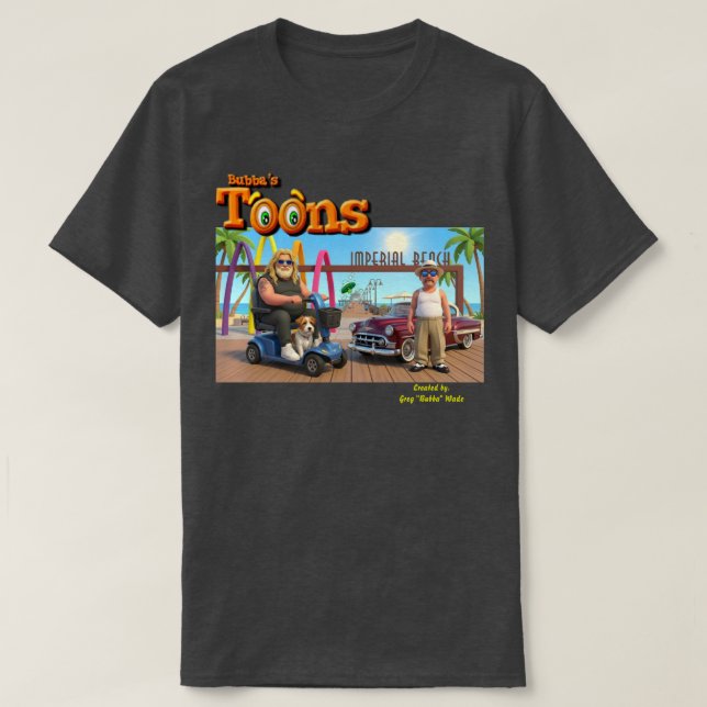 Gått på fiske t shirt (Design framsida)