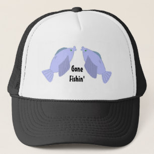Gått på fiske truckerkeps
