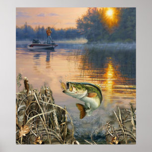 Gått på fisketur poster