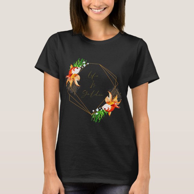 GÅTT UT OCH FISKAR T SHIRT (Framsida)
