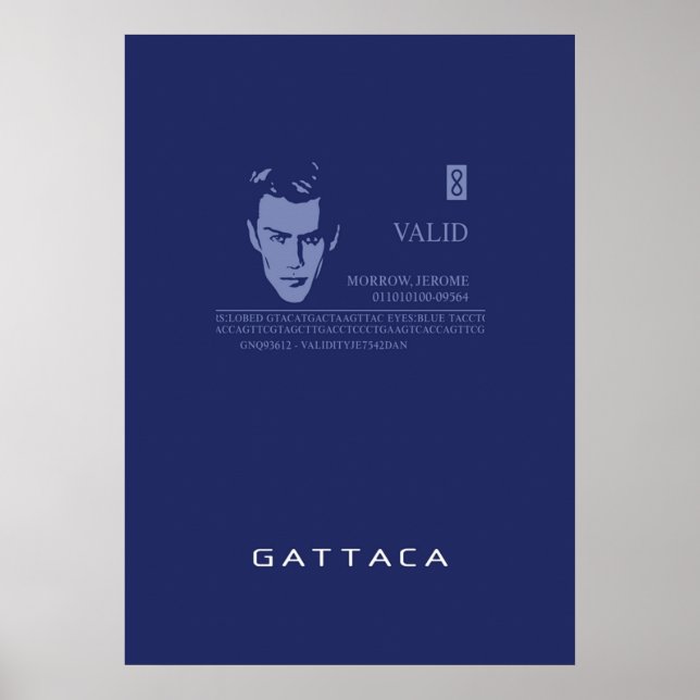 Gattaca Poster (Framsidan)
