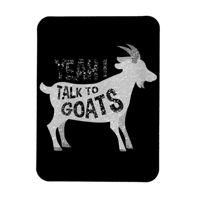 Gattgåvor till Goat Älskare Funny Magnet (Vertikal)
