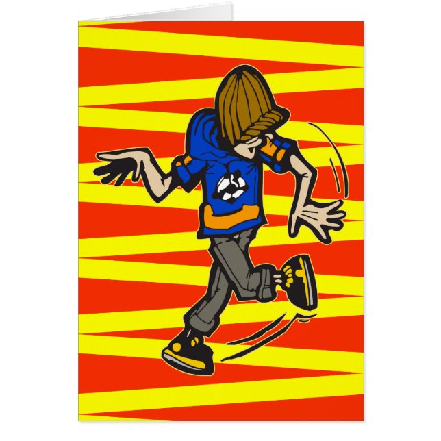 Gatuadress Hälsningskort (Framsidan)