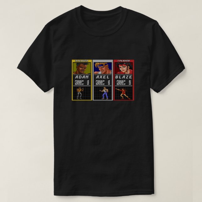 Gatuadress, klassiskt t shirt (Design framsida)