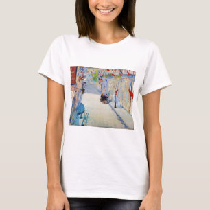 Gatuadress med Fransk Flaggor, Manet T Shirt