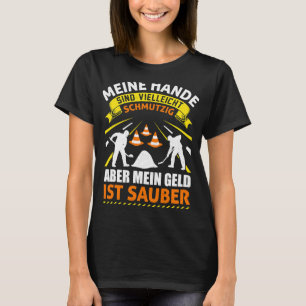 gatuanläggning för byggarbetsplats i Byggnad T Shirt