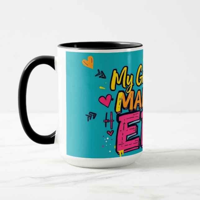 Gatuart Big Heart Mormorsdag Mugg (Vänster)