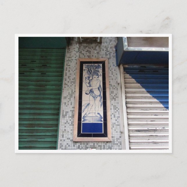 gatudetaljer för makau vykort (Framsida)