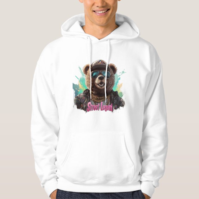 Gatuförklaring - Coola Grafikdesign Hoodie (Framsida)
