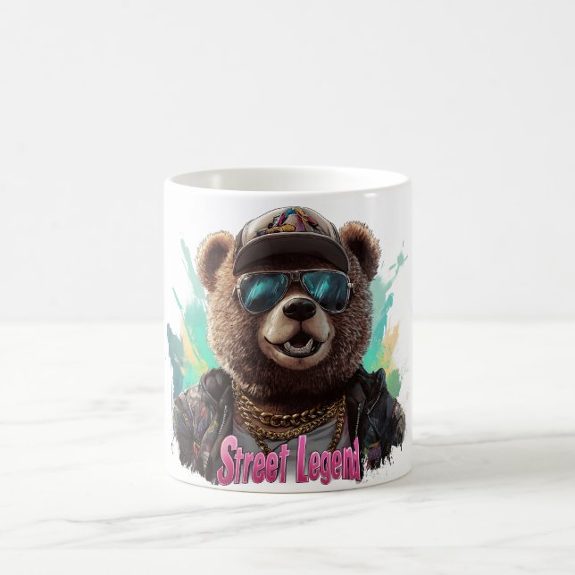 Gatuförklaring - Coola Grafikdesign Kaffemugg (Center)