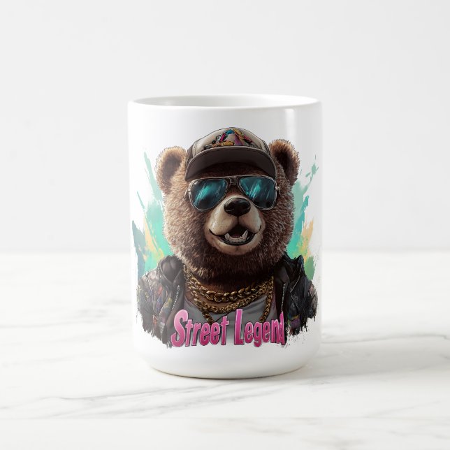 Gatuförklaring - Coola Grafikdesign Kaffemugg (Center)