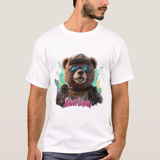 Gatuförklaring - Coola Grafikdesign T Shirt (Framsida)