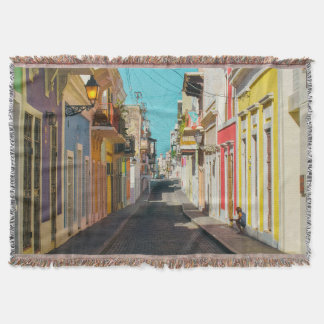 Gatufotografering med kullersten i Gamla San Juan Filt