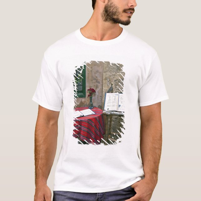 Gatukafé, Chania, Kreta, Grekland Tröja (Framsida)