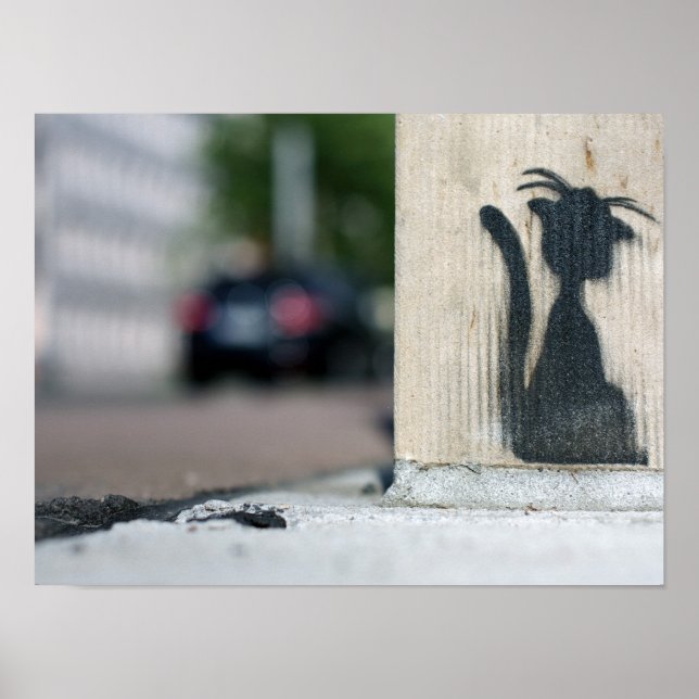 gatukatt poster (Framsidan)