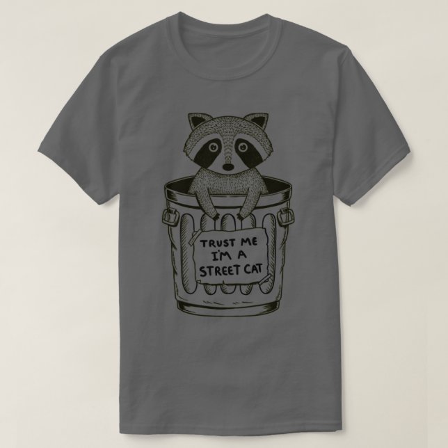 Gatukatt T Shirt (Design framsida)