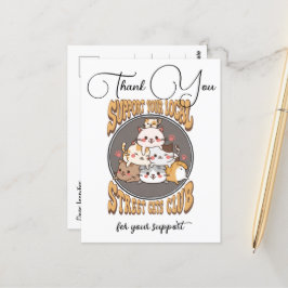 Gatukattklubbens specialdesign vykort