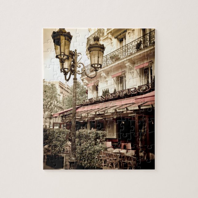 Gatukök, Paris, Frankrike Pussel (Vertikal)