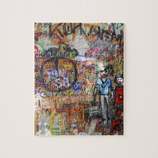 Gatukonst Graffiti Pussel (Vertikal)