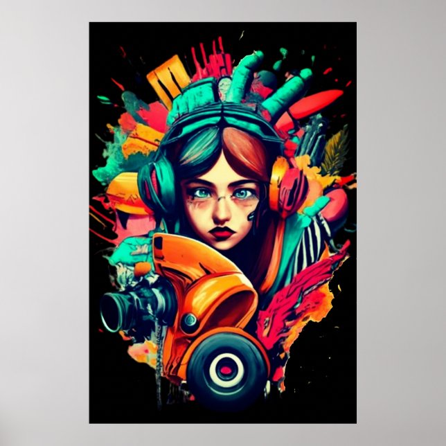 gatukonst poster (Framsidan)