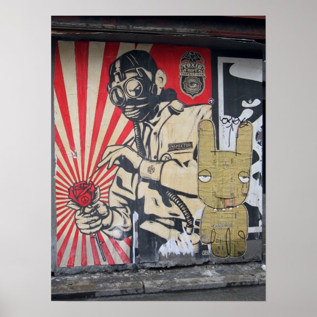 Gatukonst Poster (Framsidan)