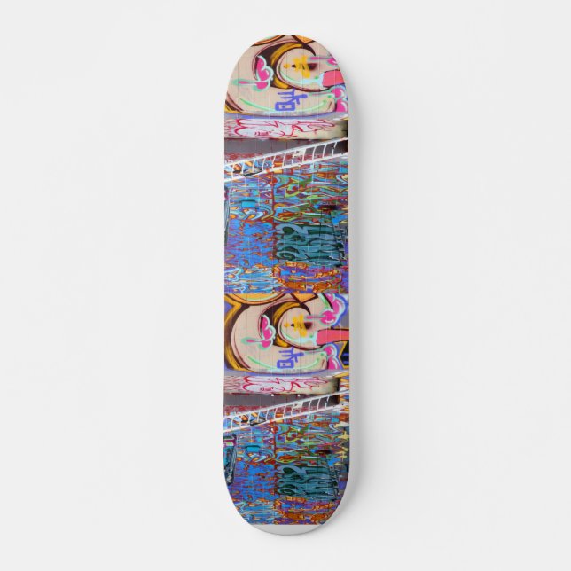 Gatukonstbräda Skateboard Bräda 21,5 Cm (Framsida)