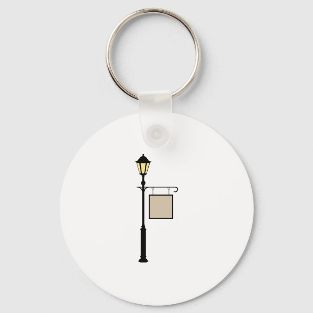 Gatulampa Nyckelring (Framsida)