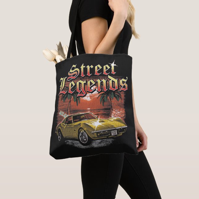 Gatulegender - Urban Streetwear Design Tygkasse (Närbild)