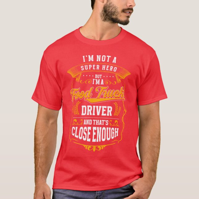 Gatumatvågsmat Retro T Shirt (Framsida)