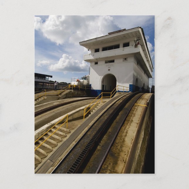 Gatun Locks 6 Vykort (Framsida)