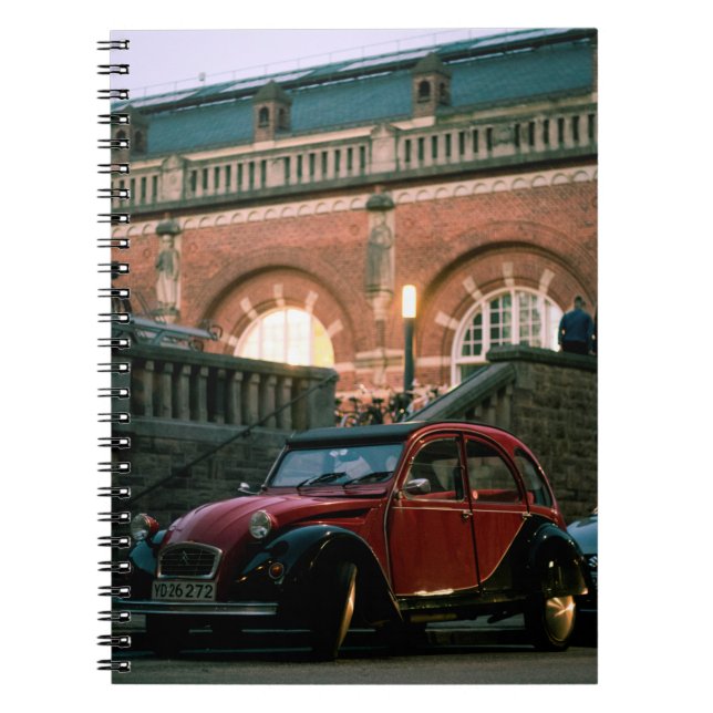 Gatunn vintage stil anteckningsbok (Framsidan)