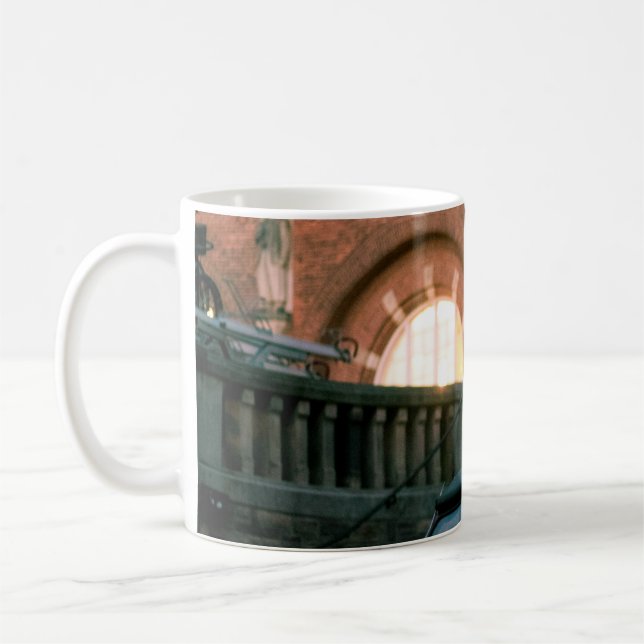Gatunn vintage stil kaffemugg (Vänster)