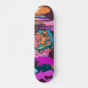 Gaturekurva på Skateboard Funny