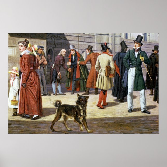 Gatuscen i Stockholm Poster (Framsidan)