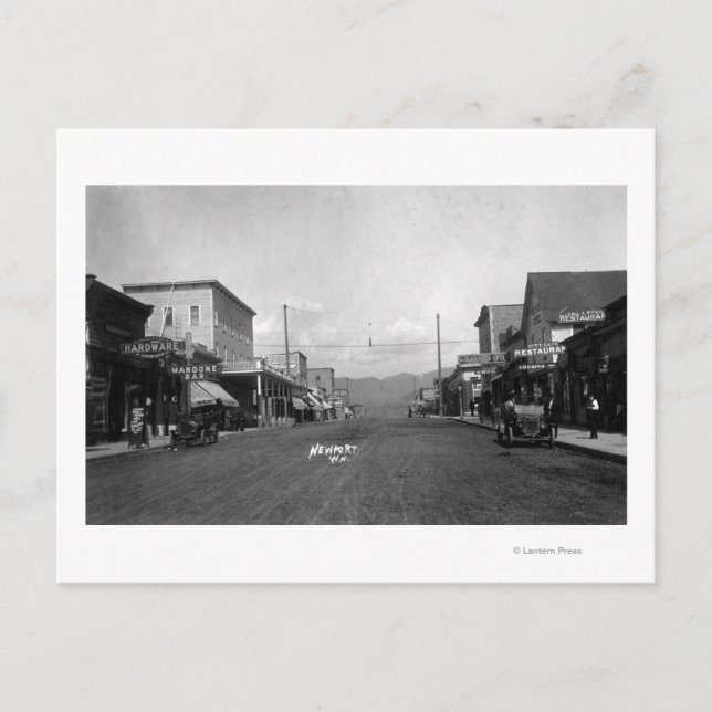 Gatuscen nr 2 vykort (Framsida)