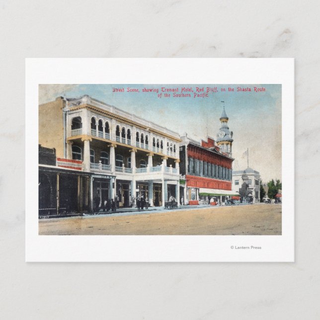 Gatuscen som visar Tremont Hotel Vykort (Framsida)