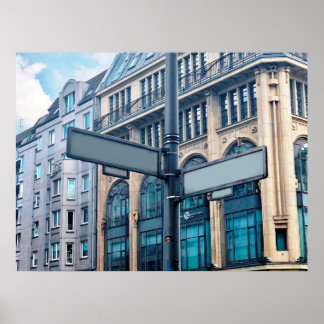 Gatuskylt för Personlig Namn Poster