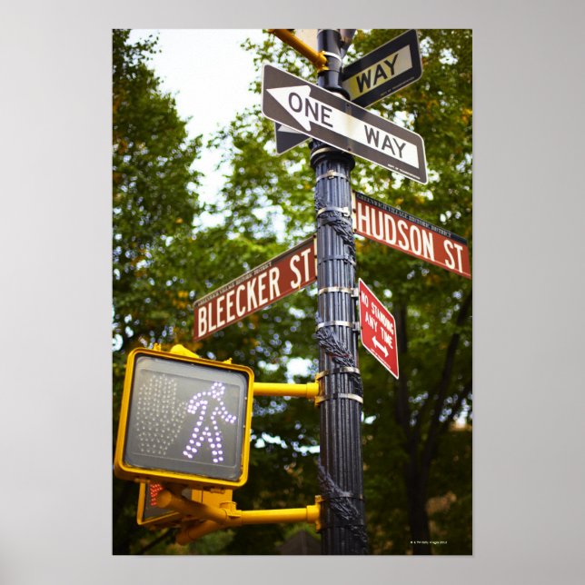 Gatuskyltar 2 poster (Framsidan)