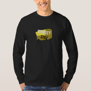 Gatustil Stad Enkel Trevlig Daglig Vardaglig Utsee T Shirt