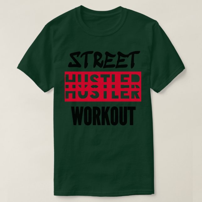 Gatuträningshustler 1 t shirt (Design framsida)