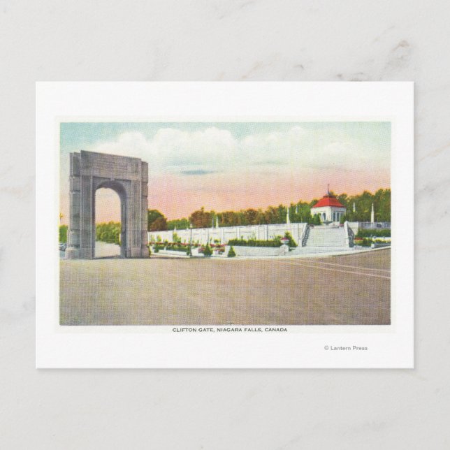 Gatuvy för Clifton Grind Vykort (Framsida)